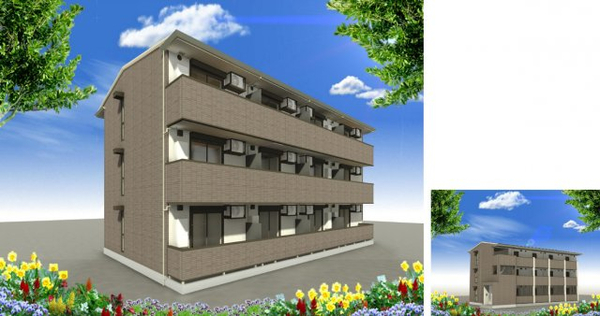 【予約受付開始】2022年12月下旬　東朝日町に新築アパートが完成します！